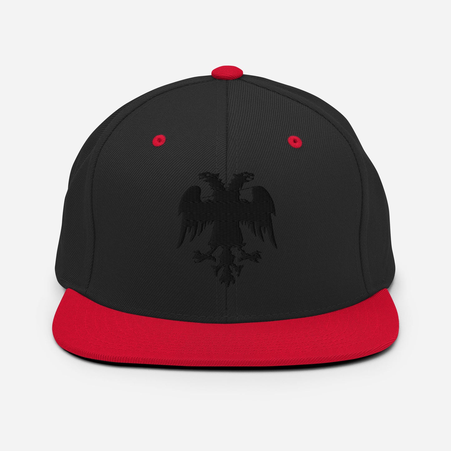 Autochthonous Snapback-Cap / schwarzer Adler