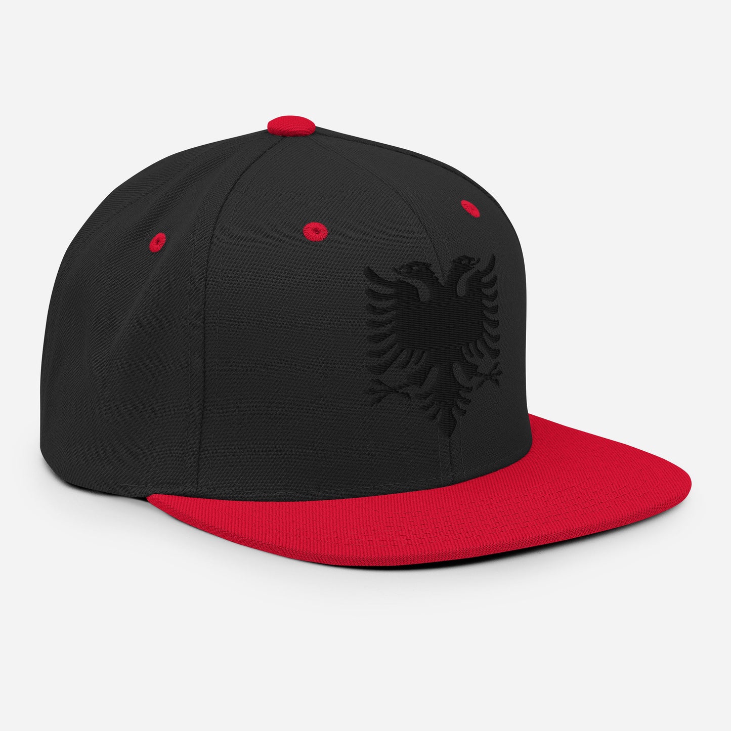 Autochthonous Snapback-Cap / schwarzer Adler