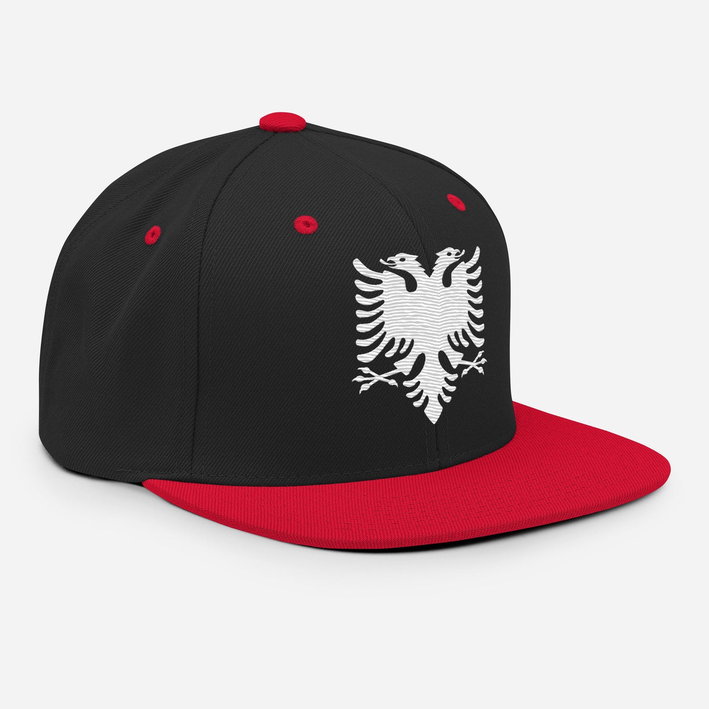 Autochthonous Snapback-Cap / weißer Adler