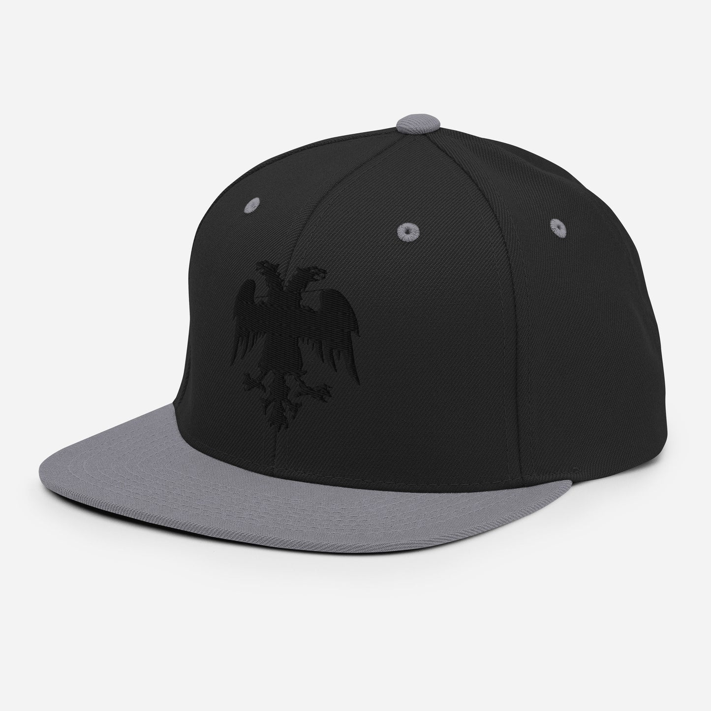 Autochthonous Snapback-Cap / schwarzer Adler