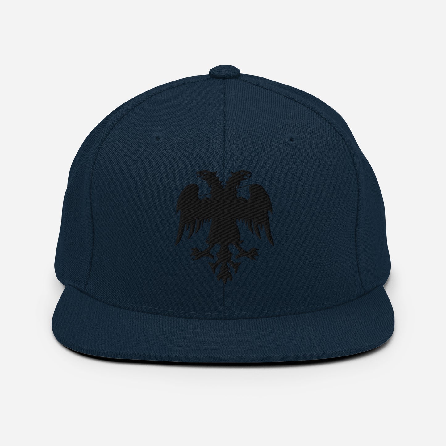 Autochthonous Snapback-Cap / schwarzer Adler