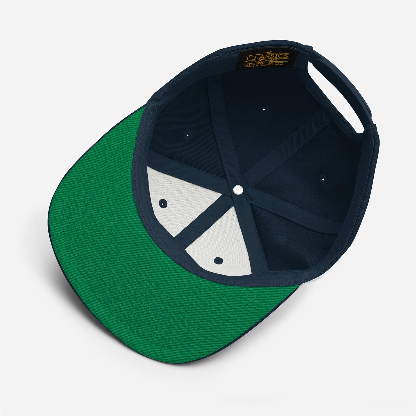 Autochthonous Snapback-Cap / schwarzer Adler