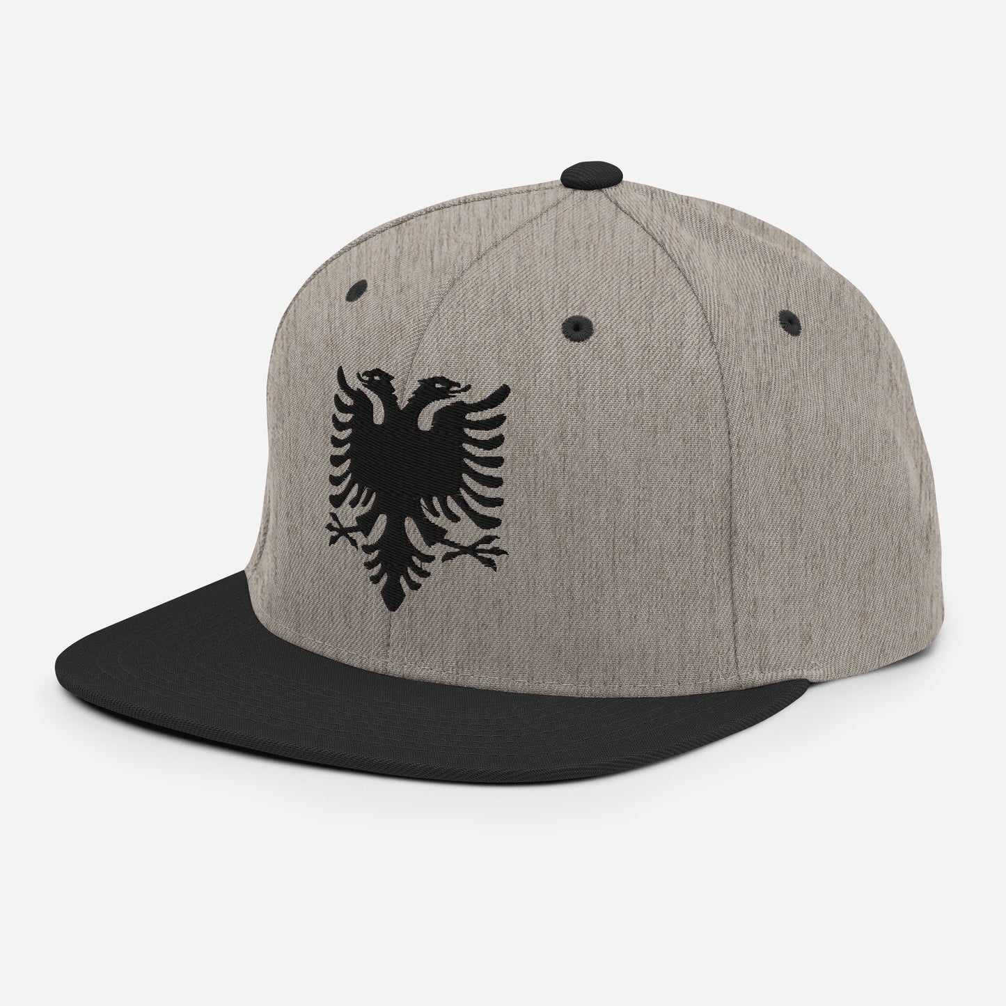 Autochthonous Snapback-Cap / schwarzer Adler