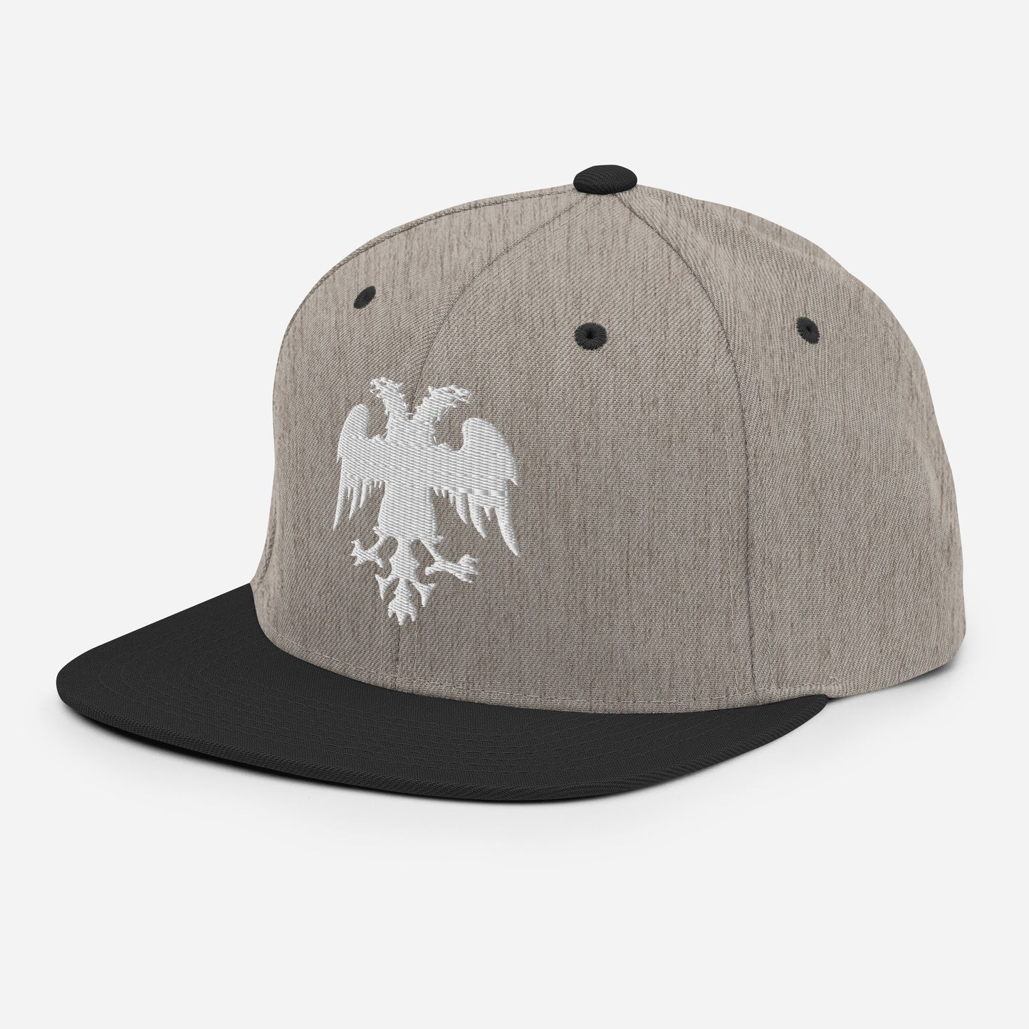 Autochthonous Snapback-Cap / weißer Adler