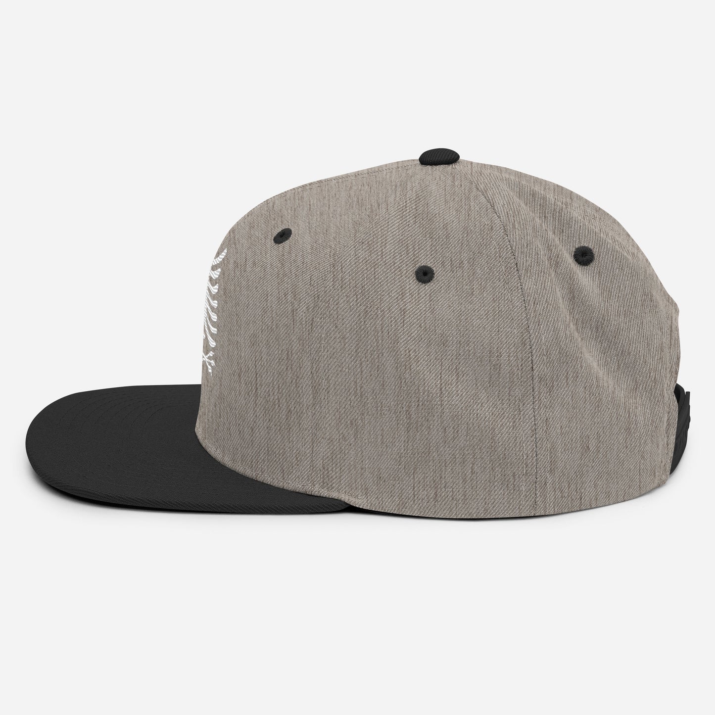 Autochthonous Snapback-Cap / weißer Adler