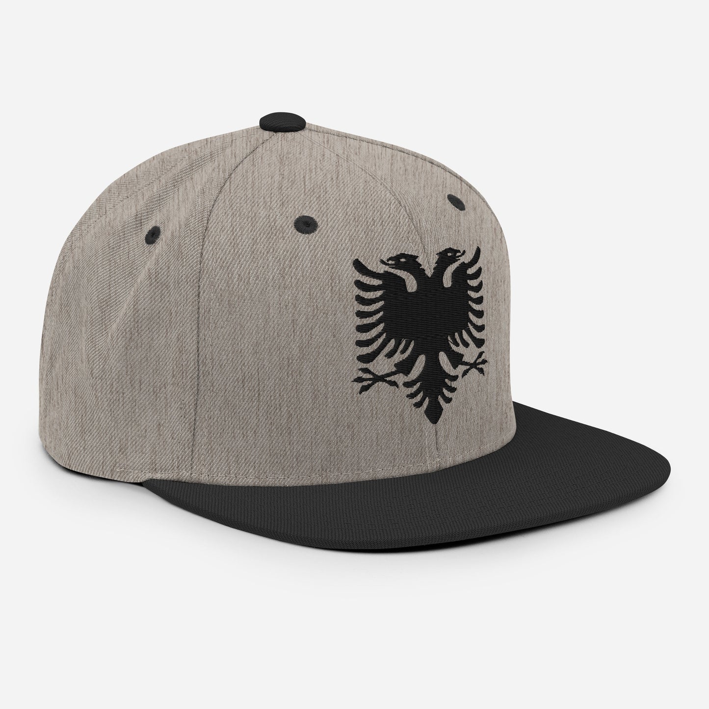 Autochthonous Snapback-Cap / schwarzer Adler