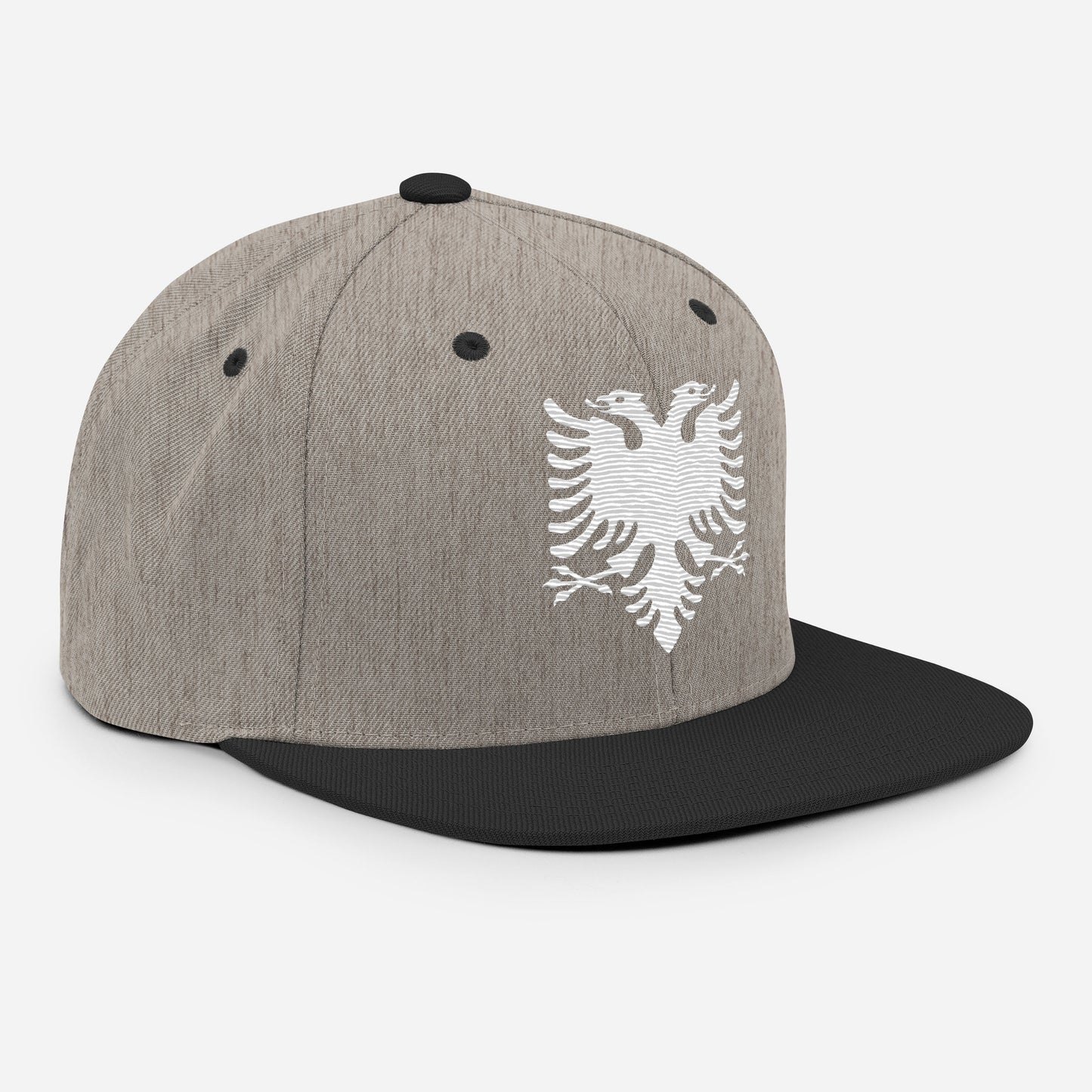 Autochthonous Snapback-Cap / weißer Adler