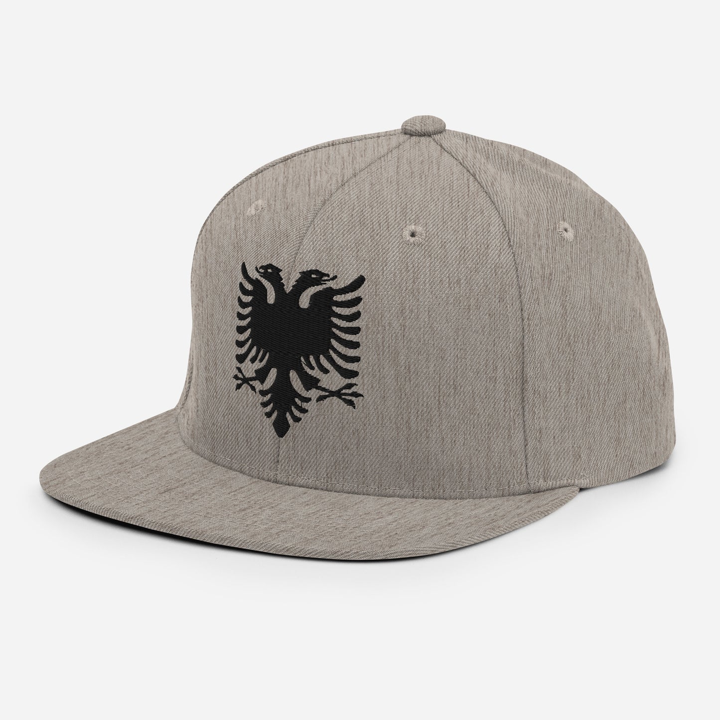 Autochthonous Snapback-Cap / schwarzer Adler