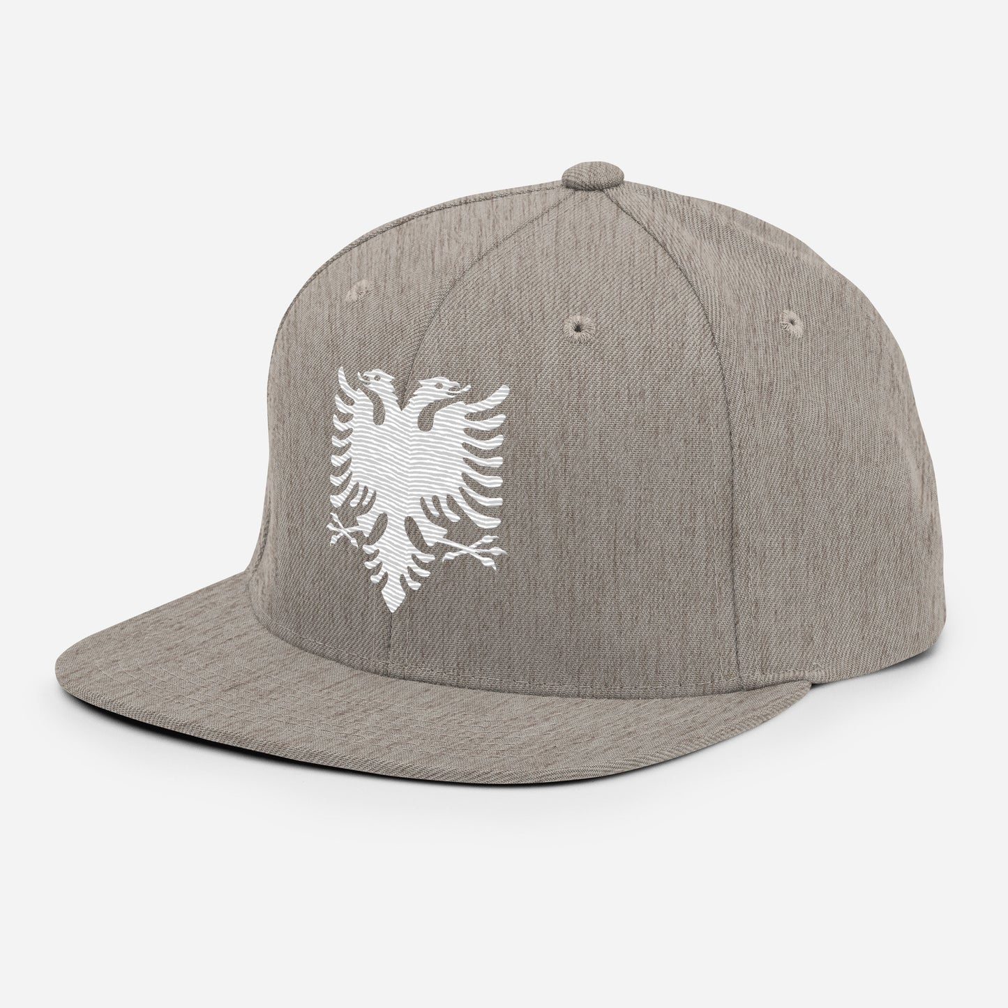 Autochthonous Snapback-Cap / weißer Adler