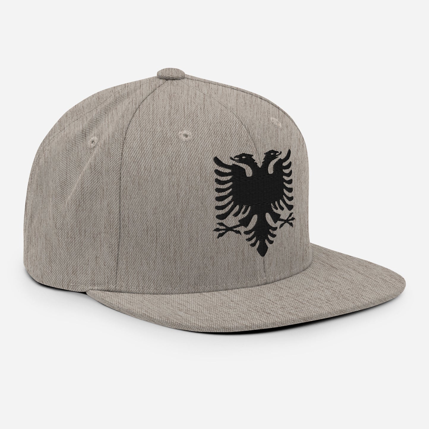 Autochthonous Snapback-Cap / schwarzer Adler