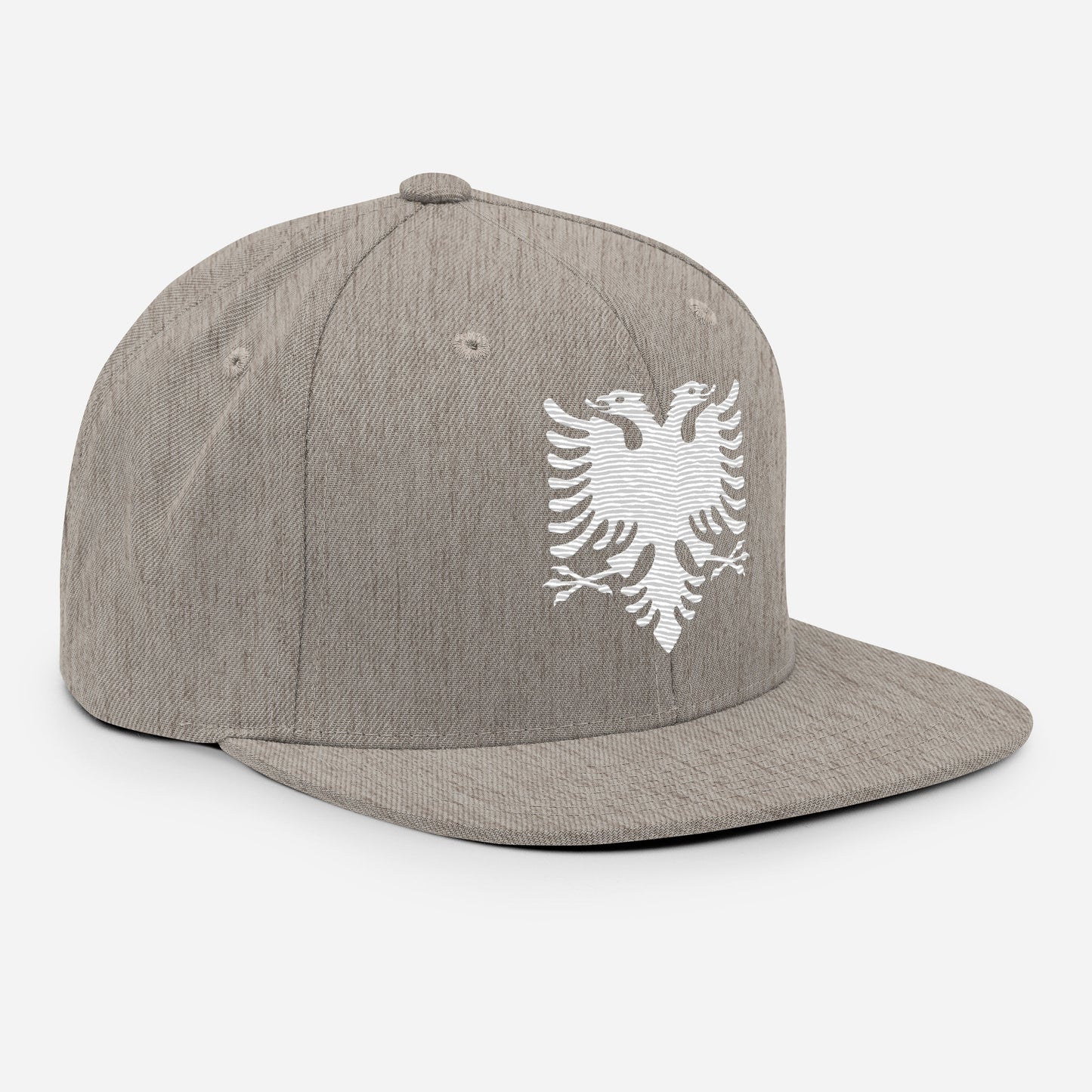 Autochthonous Snapback-Cap / weißer Adler