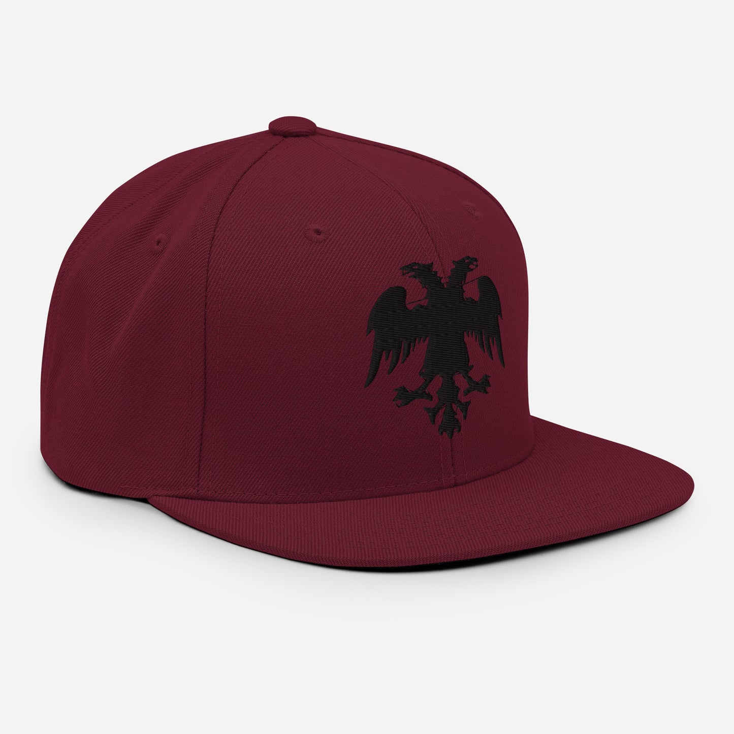 Autochthonous Snapback-Cap / schwarzer Adler