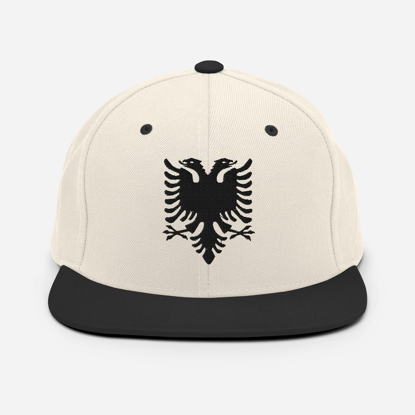 Autochthonous Snapback-Cap / schwarzer Adler