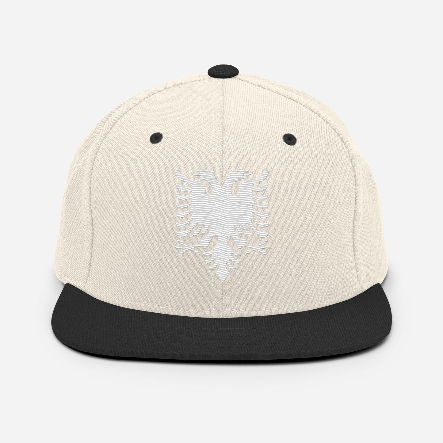 Autochthonous Snapback-Cap / weißer Adler