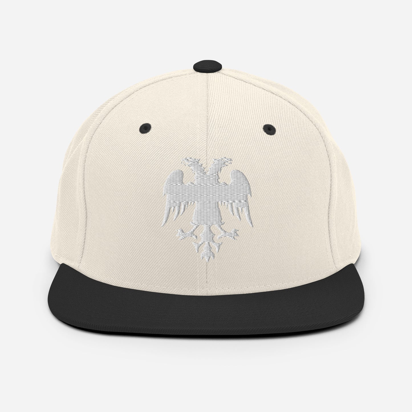 Autochthonous Snapback-Cap / weißer Adler