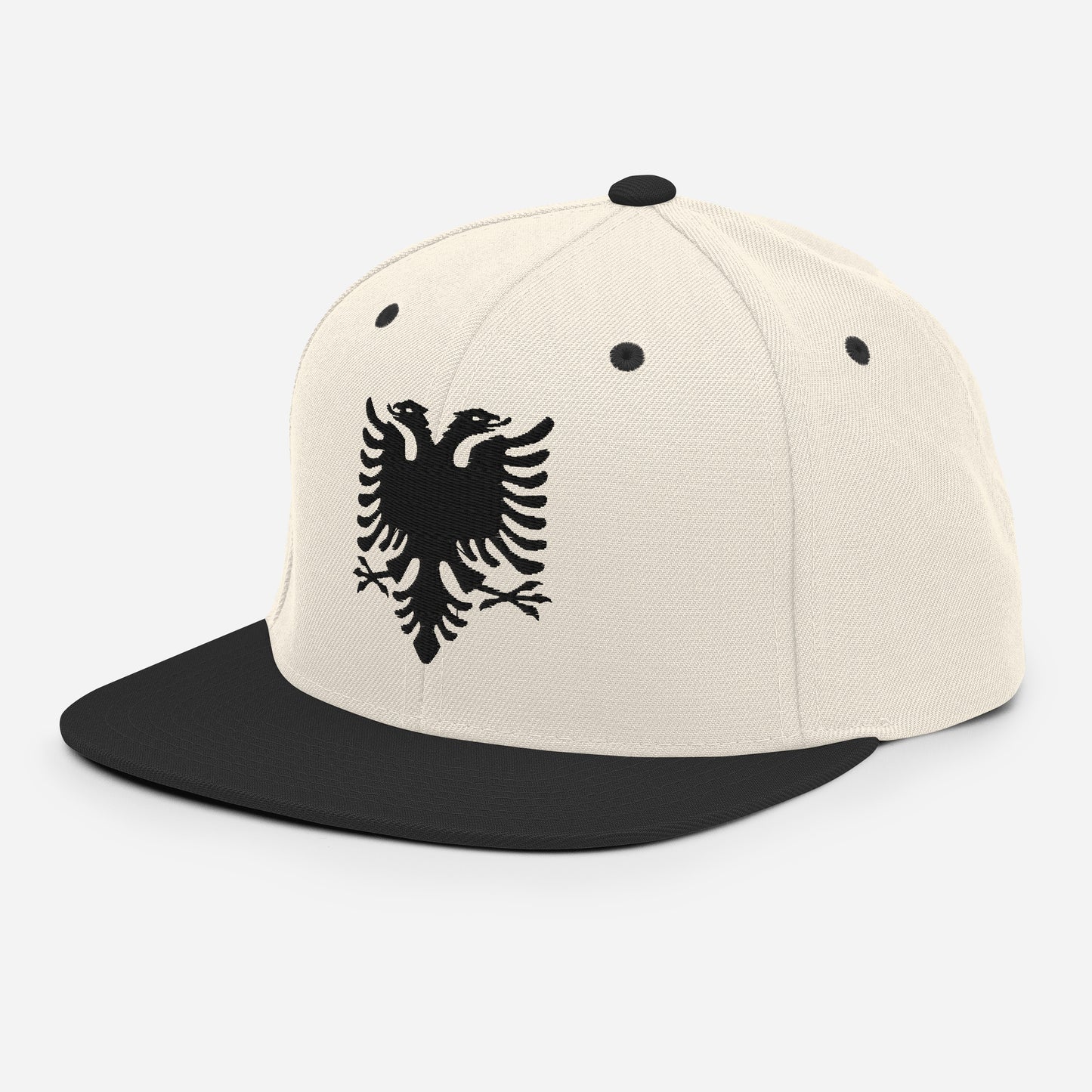 Autochthonous Snapback-Cap / schwarzer Adler