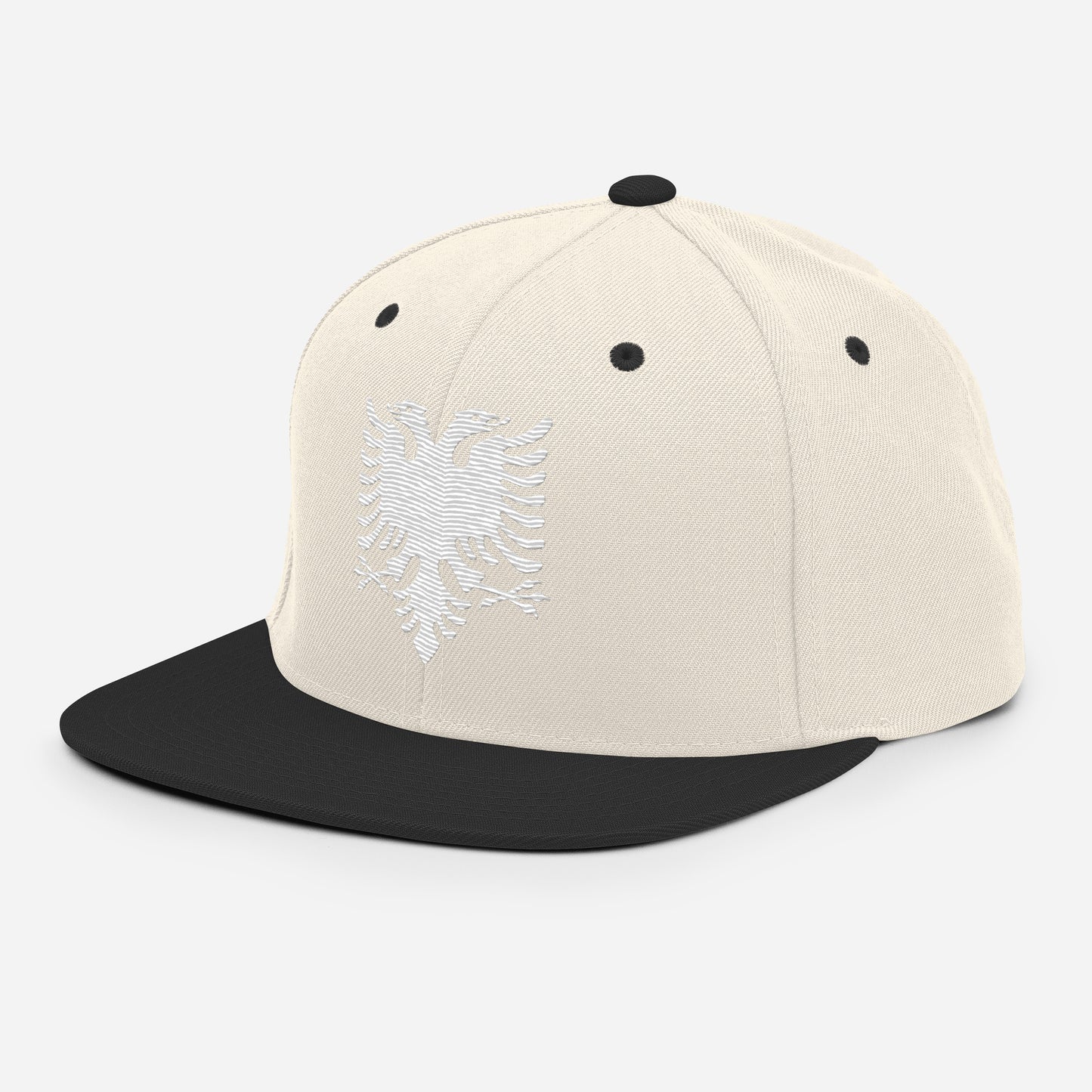 Autochthonous Snapback-Cap / weißer Adler