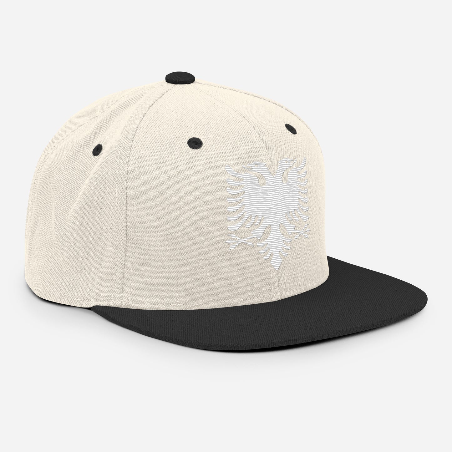 Autochthonous Snapback-Cap / weißer Adler