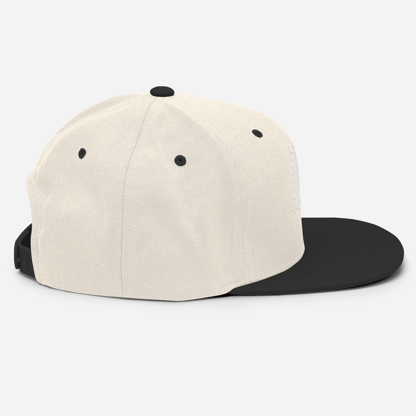 Autochthonous Snapback-Cap / weißer Adler