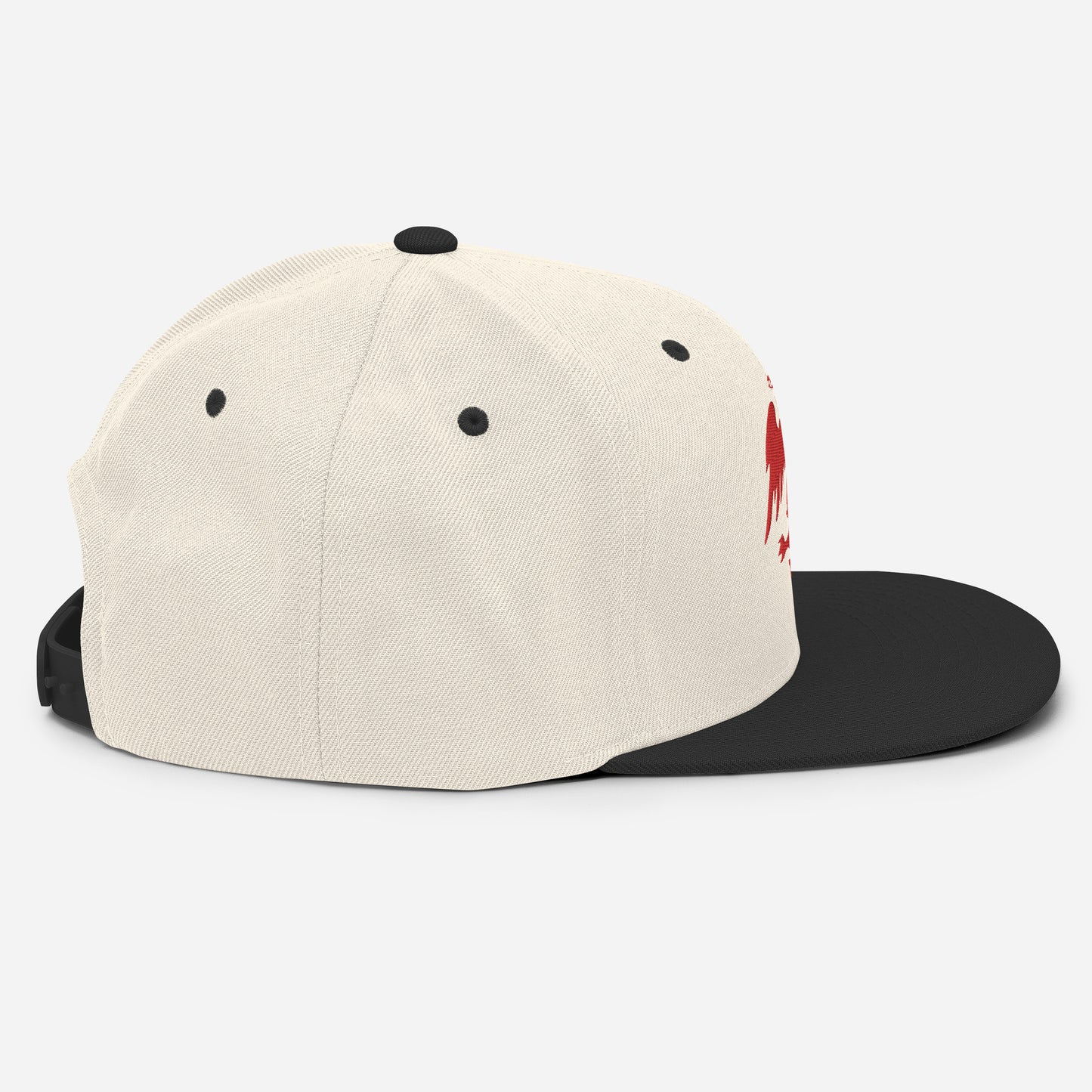 Autochthonous Snapback-Cap / roter Adler