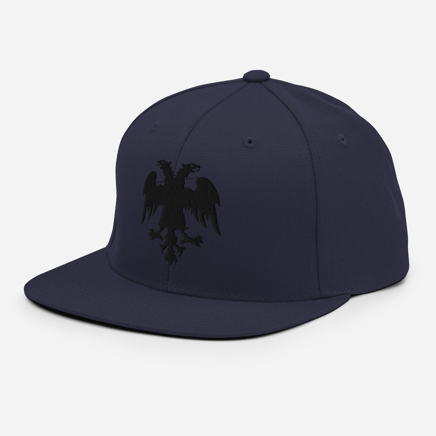 Autochthonous Snapback-Cap / schwarzer Adler