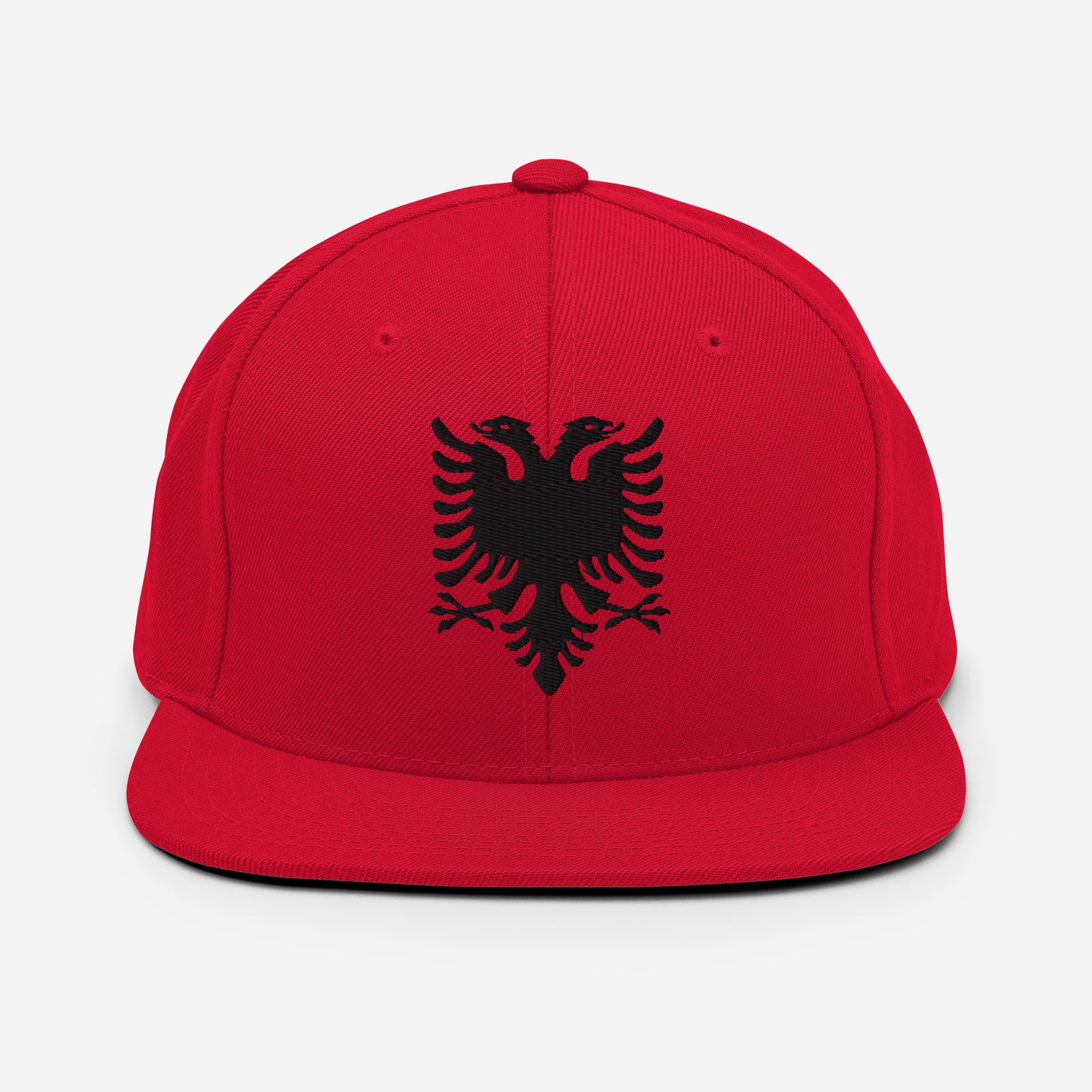 Autochthonous Snapback-Cap / schwarzer Adler