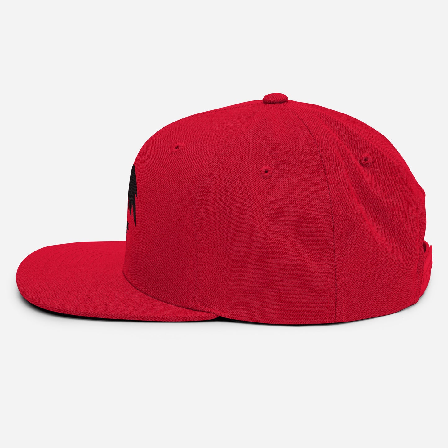 Autochthonous Snapback-Cap / schwarzer Adler