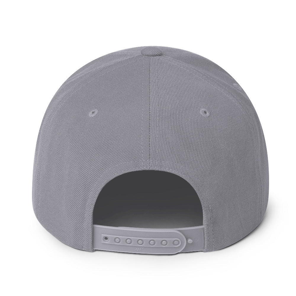 Autochthonous Snapback-Cap / schwarzes Logo