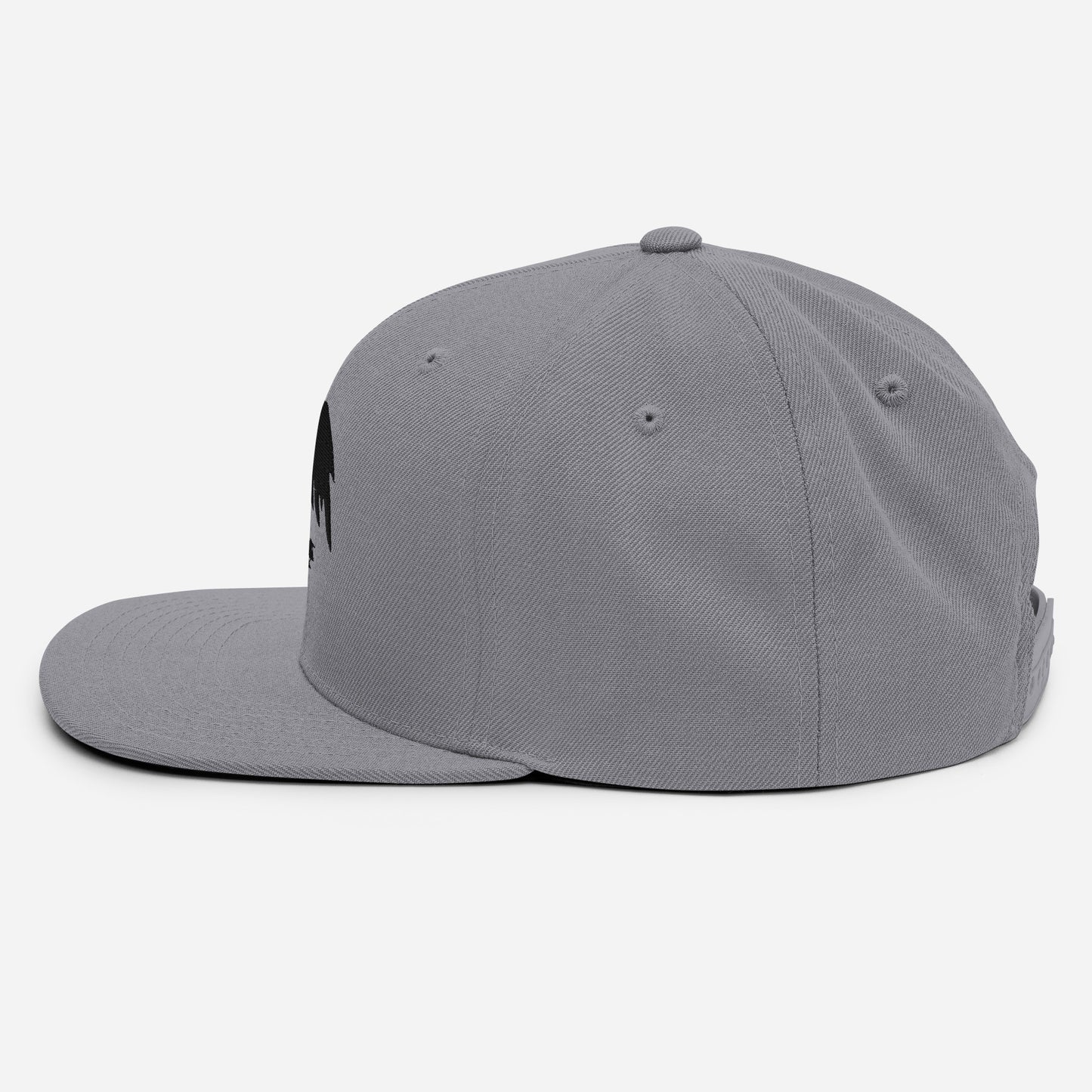 Autochthonous Snapback-Cap / schwarzer Adler